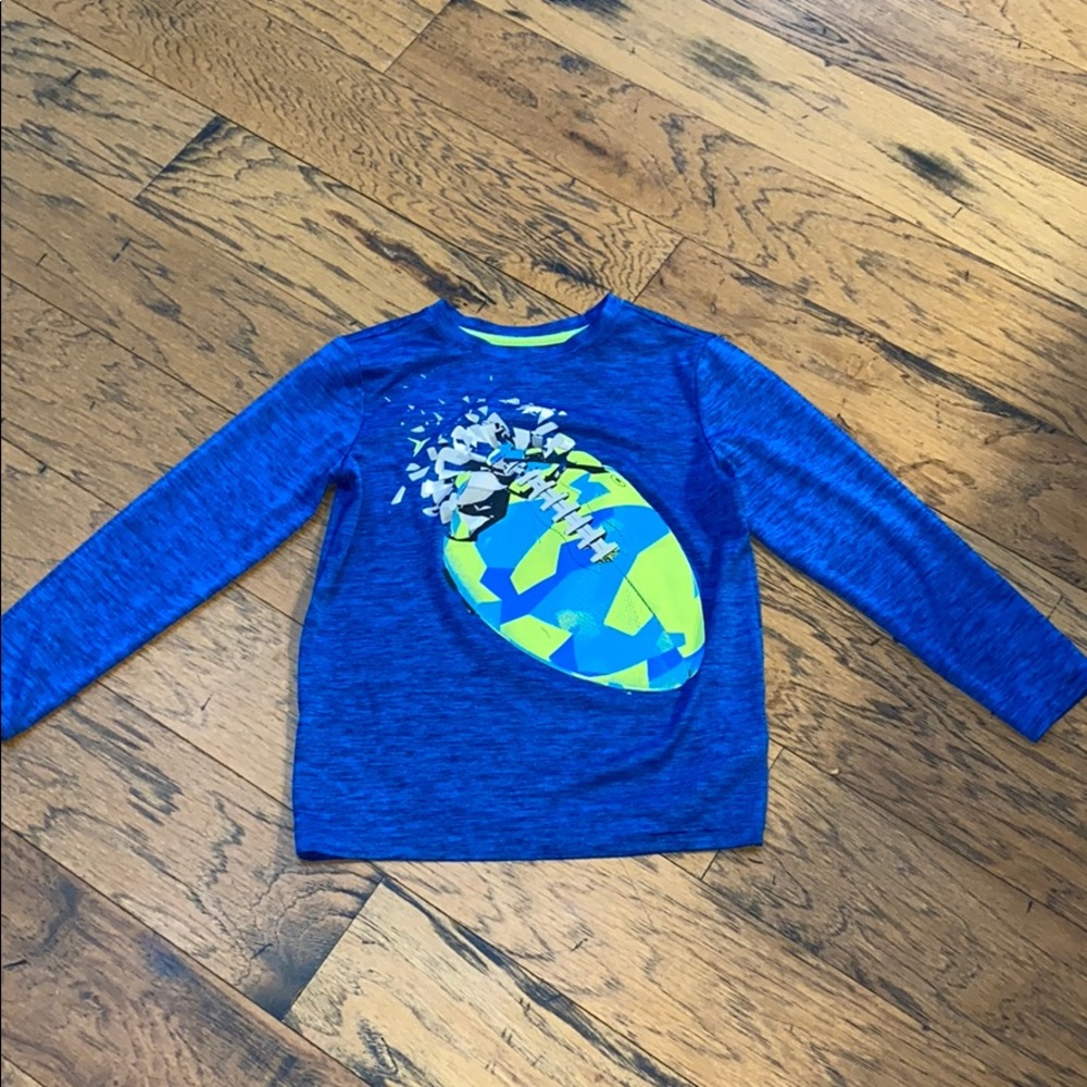 Football long sleeve shirt